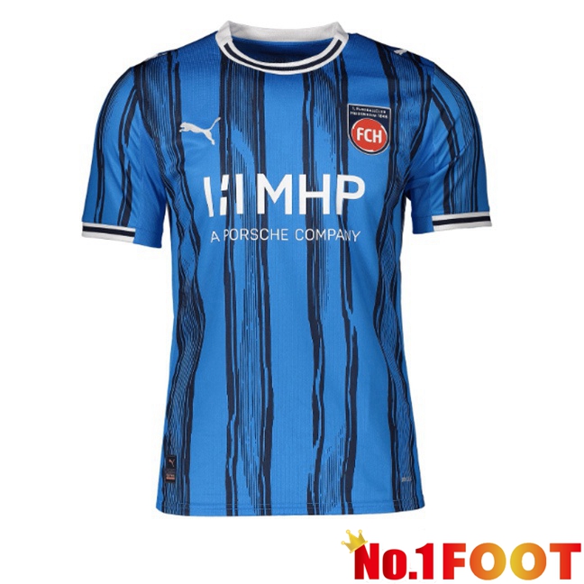 Soccer Jersey FC Heidenheim Away Blue 2025/2026