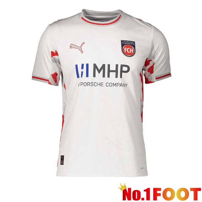 Soccer Jersey FC Heidenheim Third White 2025/2026