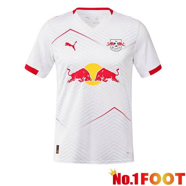 Soccer Jersey RB Leipzig Home White 2025/2026