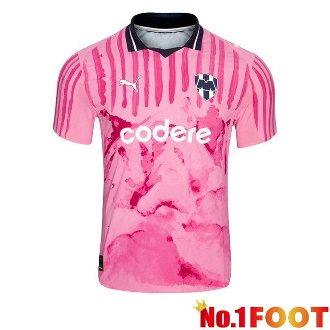 Soccer Jersey CF Monterrey Club World Cup Goalkeeper Pink 2025/2026