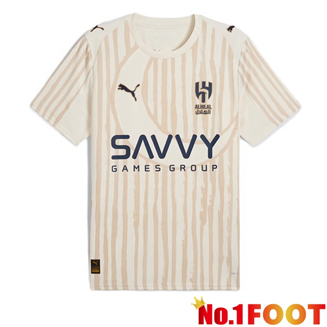 Soccer Jersey Al-Hilal FC Club World Cup Goalkeeper Yellow 2025/2026