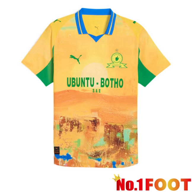 Soccer Jersey Mamelodi Sundowns Club World Cup Home Yellow 2025/2026
