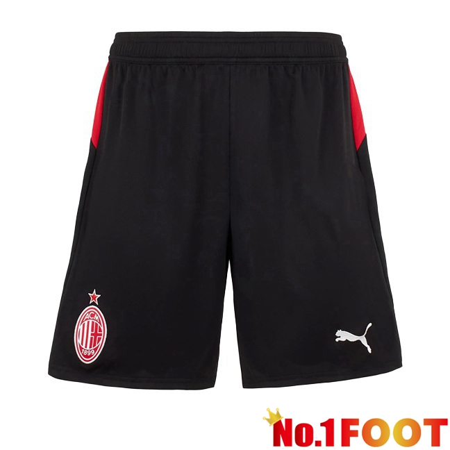 Soccer Shorts AC Milan Home Black 2025/2026