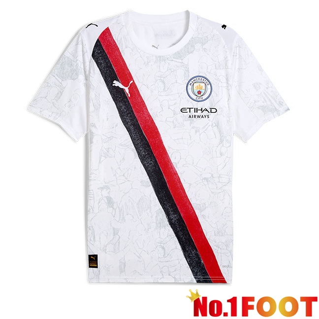 Soccer Jersey Manchester City Club World Cup Home White 2025/2026