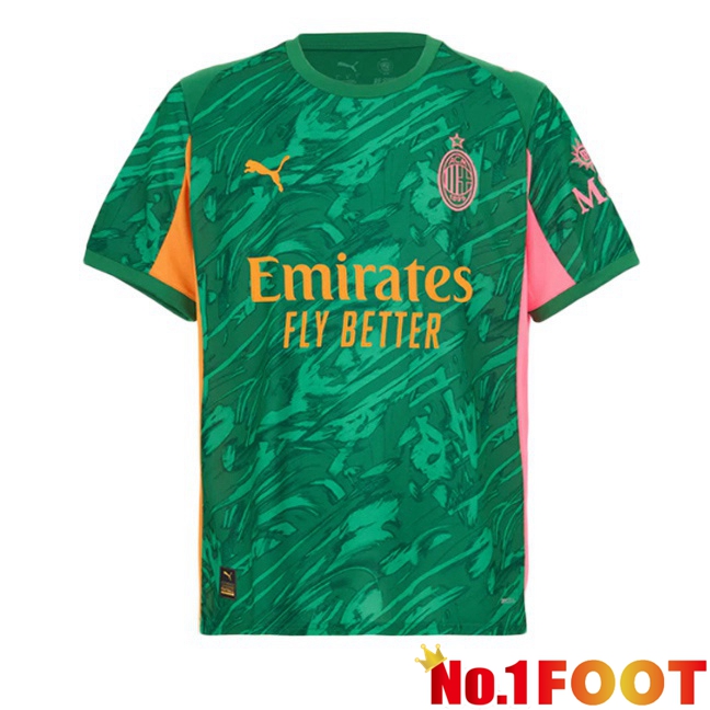 Soccer Jersey AC Milan Goalkeeper Green 2025/2026