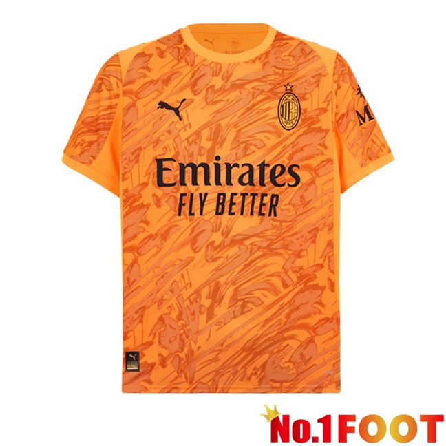 Soccer Jersey AC Milan Goalkeeper Orange 2025/2026