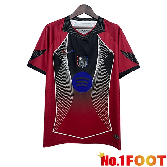 Soccer Jersey FC Barcelona Special Edition Red/Black 2025/2026