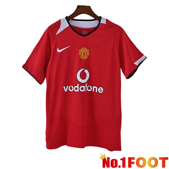 Soccer Jersey Manchester United Retro Home 1986/1988