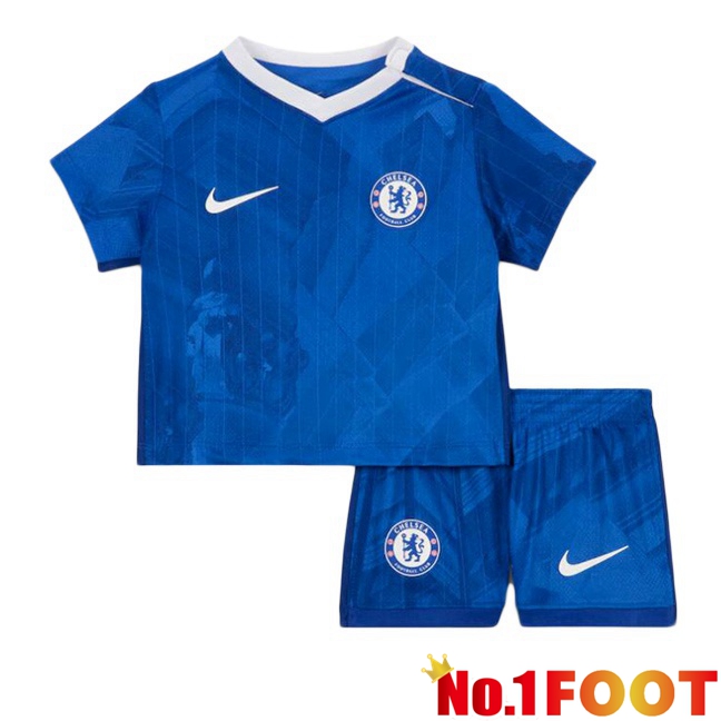 Soccer Jersey FC Chelsea Kids Home Blue 2025/2026