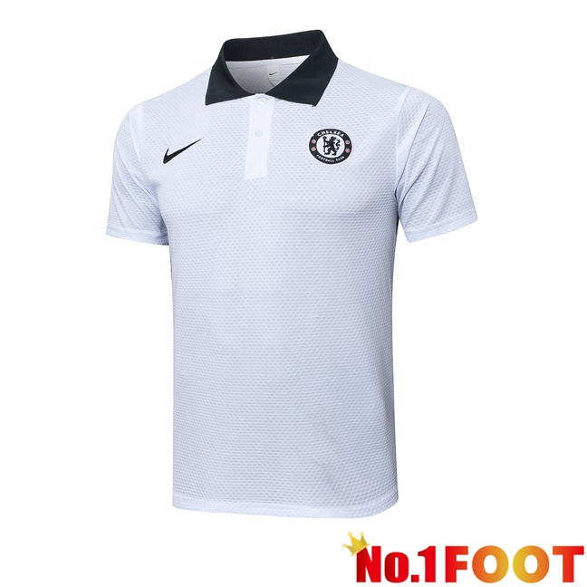 Soccer Polo FC Chelsea White 2025/2026