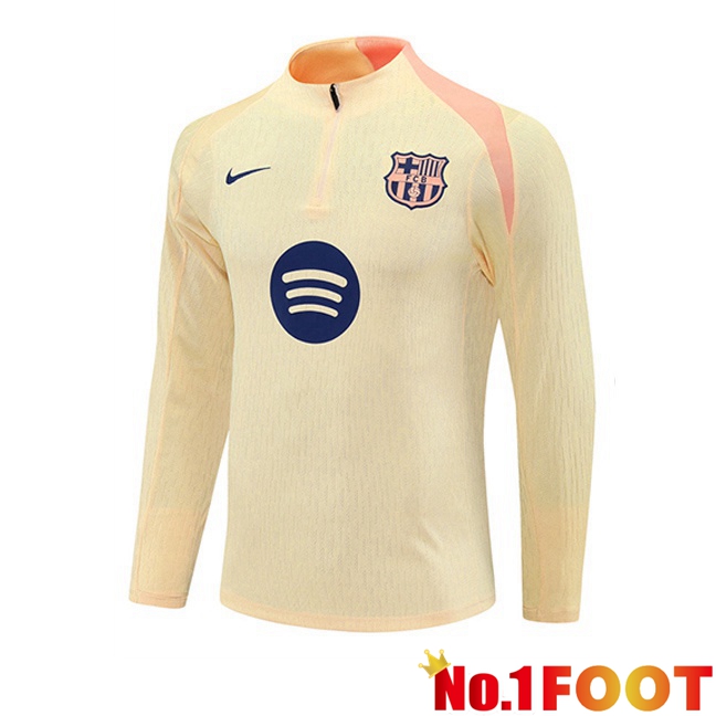 Training Sweatshirt FC Barcelona Yellow 2025/2026