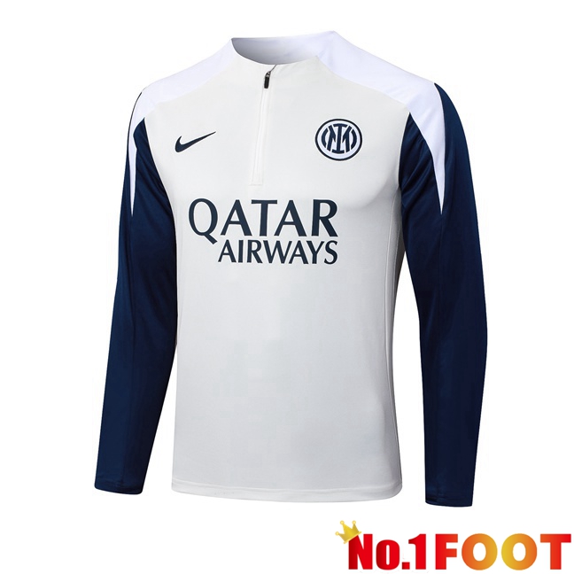 Training Sweatshirt Inter Milan White 2025/2026