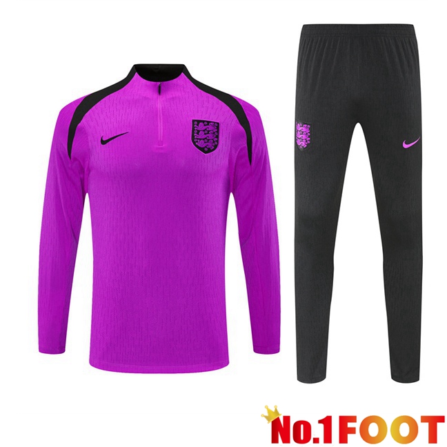 kit Training Tracksuit England Purple 2025/2026