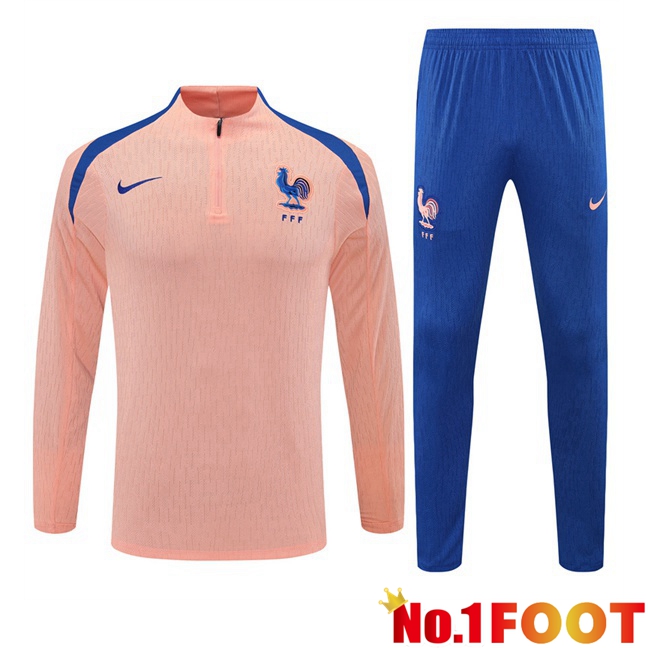 kit Training Tracksuit France Pink 2025/2026