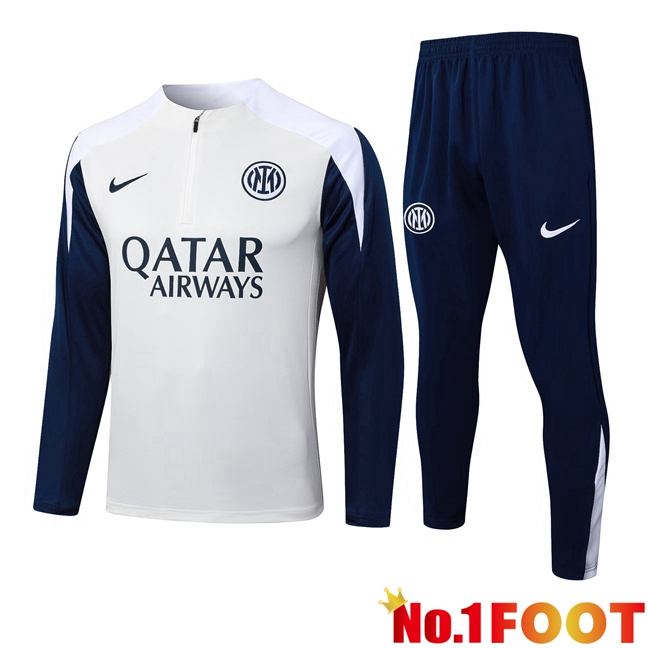 kit Training Tracksuit Inter Milan White 2025/2026