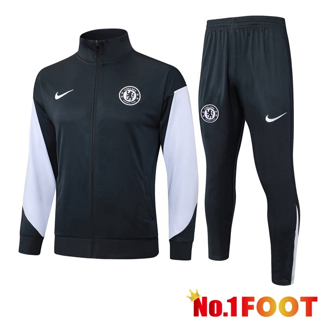 kit Training Tracksuit - Training Jacket FC Chelsea Grey 2025/2026