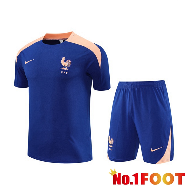 kit Training T Shirt France + Shorts 2025/2026