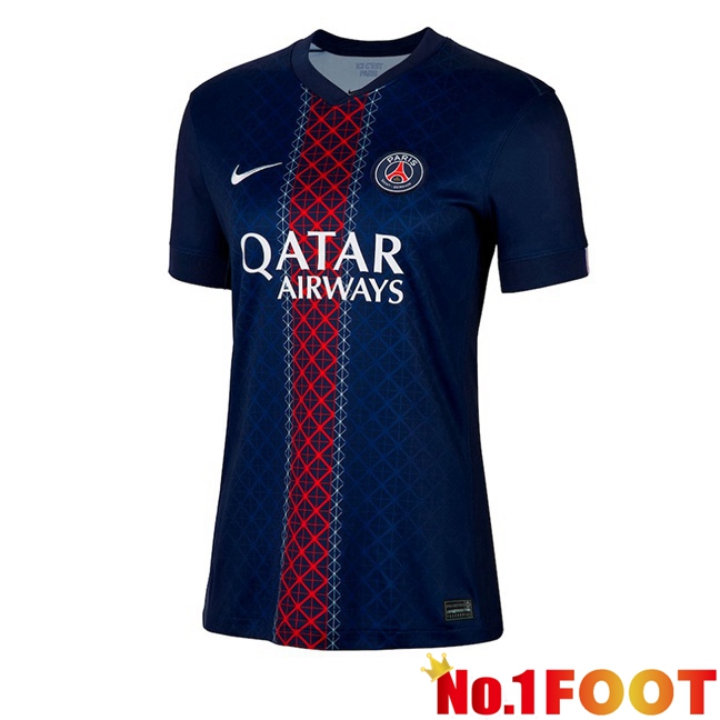 Soccer Jersey Paris PSG Women Home Blue Royal 2025/2026
