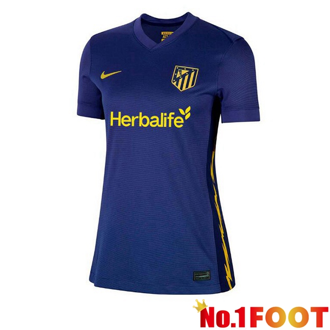 Soccer Jersey Atletico Madrid Women Away Blue Royal 2025/2026