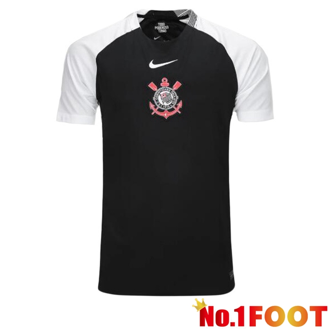 Soccer Jersey Corinthians Away Black 2025/2026