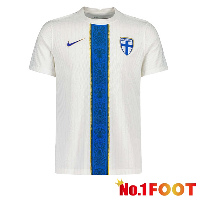 Soccer Jersey Finland Home White 2025/2026