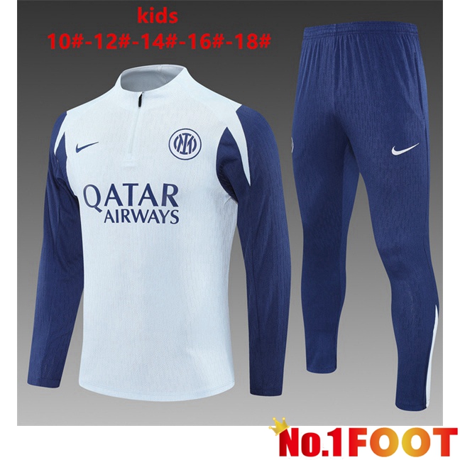 kit Training Tracksuit Inter Milan Kids Grey 2025/2026