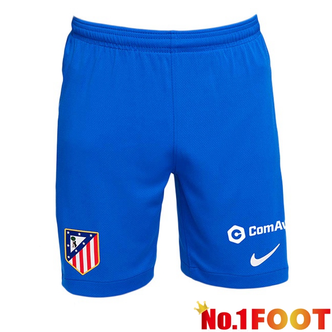 Soccer Shorts Atletico Madrid Home Blue 2025/2026