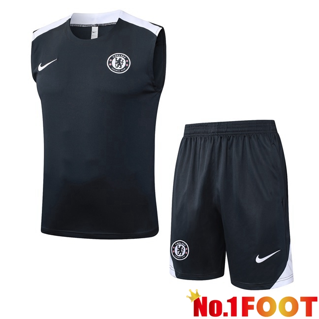 Gilet Soccer FC Chelsea + Shorts Blue Royal 2025/2026