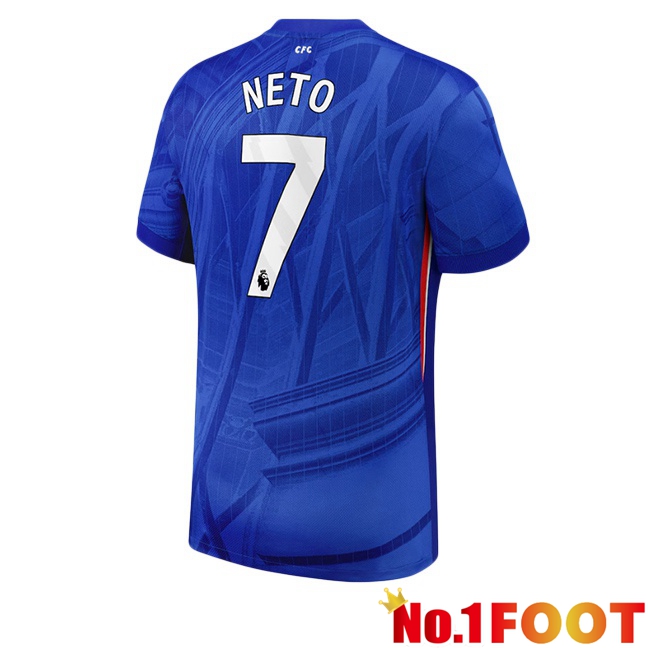 Soccer Jersey FC Chelsea (Neto 7) Home Blue 2025/2026