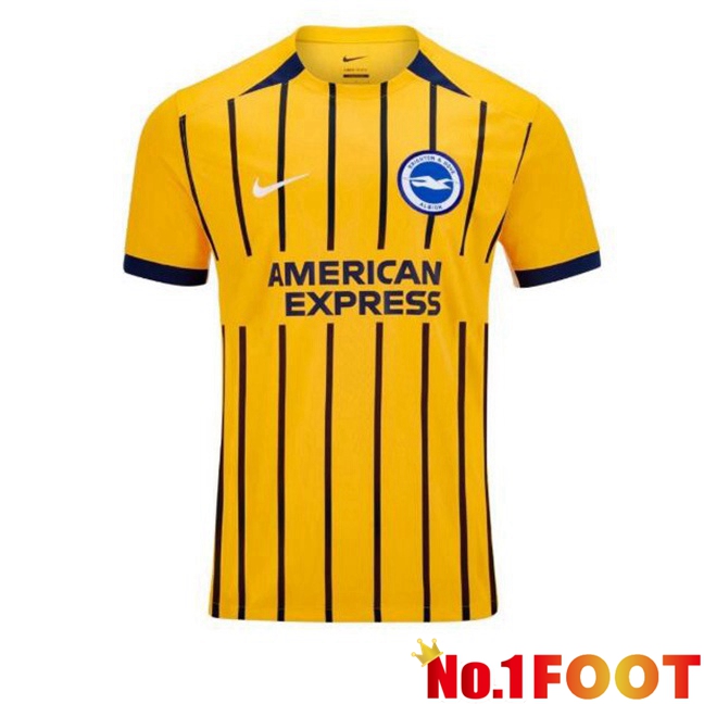 Soccer Jersey FC Brighton Third Yellow 2025/2026