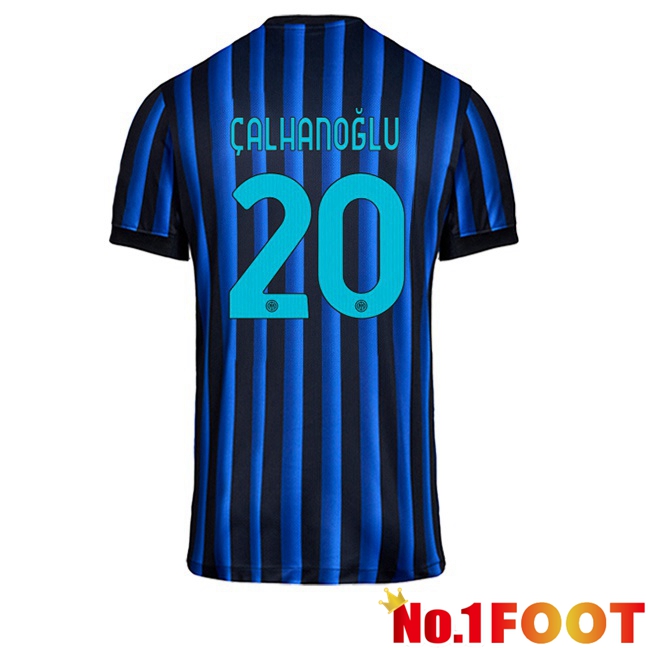 Soccer Jersey Inter Milan (ÇALHANOĞLU 20) Home Blue Black 2025/2026