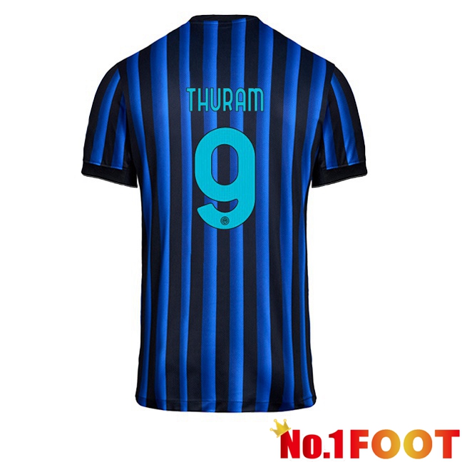 Soccer Jersey Inter Milan (THURAM 9) Home Blue Black 2025/2026