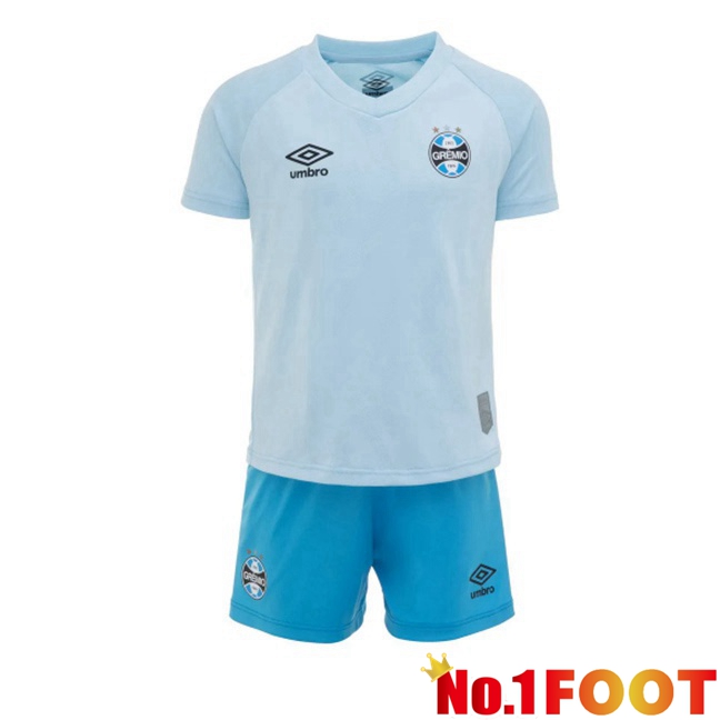 Soccer Jersey Gremio Kids Away Blue 2025/2026
