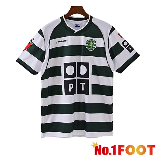 Soccer Jersey Sporting CP Retro Home 2001/2003