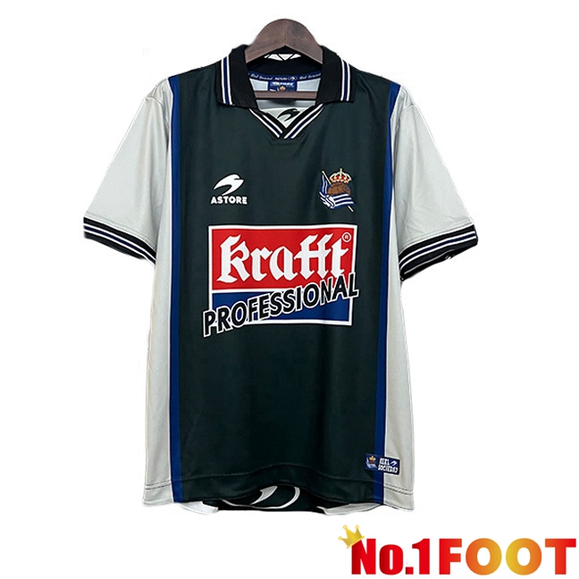 Soccer Jersey Real Sociedad Retro Away Blue Royal 2000-2002