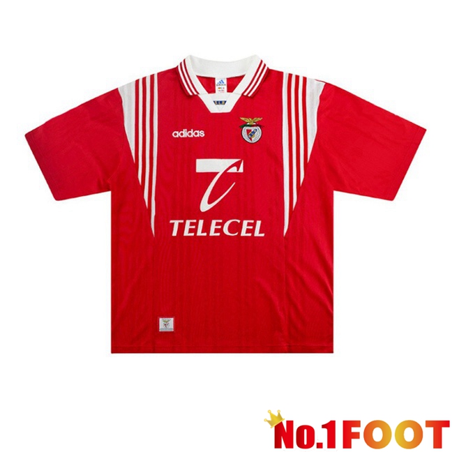 Soccer Jersey S.L Benfica Retro Home Red 1997-1998