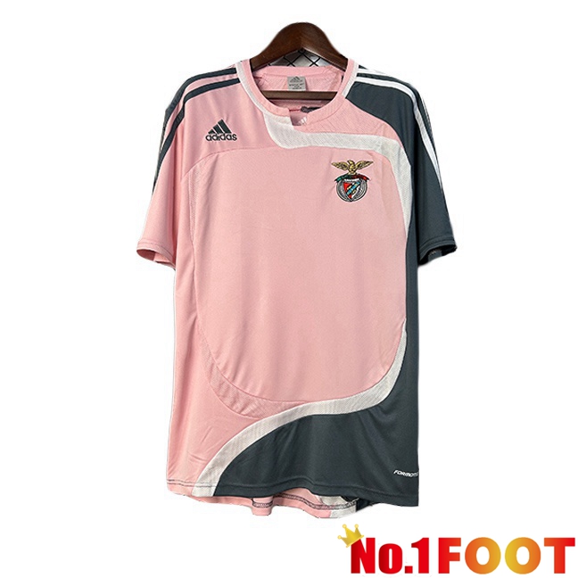 Soccer Jersey S.L Benfica Retro Away Pink 2007-2008