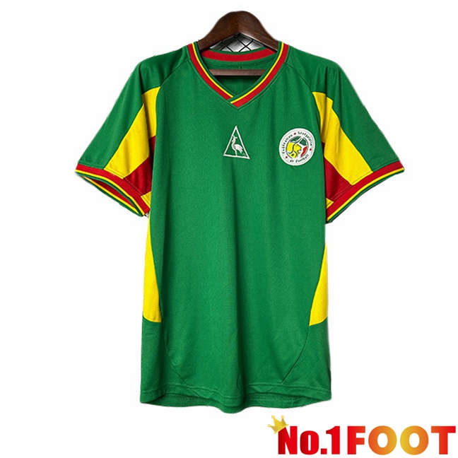Soccer Jersey Senegal Retro Away Green 2002