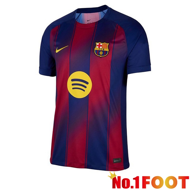 FC Barcelona Home Soccer Jersey Blue Red 2025/2026