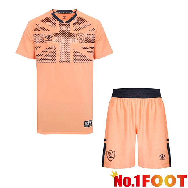 Le Havre AC Kids Away Soccer Jersey Pink 2025/2026