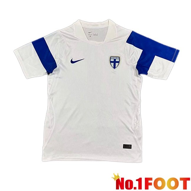 Finland Home Soccer Jersey White 2026/2027