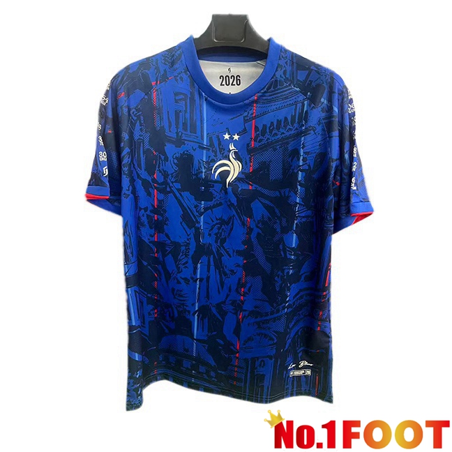 France Soccer Jersey Special Edition Blue 2026/2027
